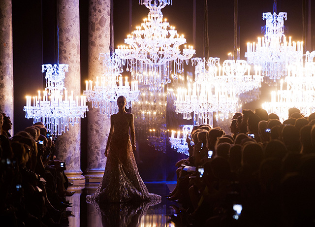 Неделя высокой моды в Париже: Elie Saab, осень-зима 2014 (фото 1)