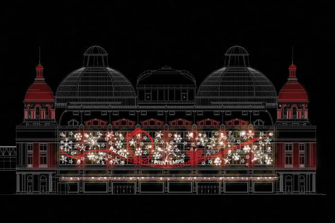 План фасада здания План фасада здания