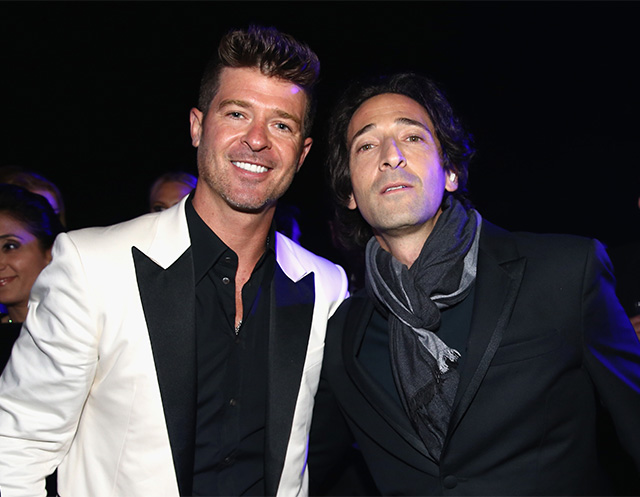 Робин Тик и Эдриан Броуди Вечер De Grisogono в Каннах (фото 3)