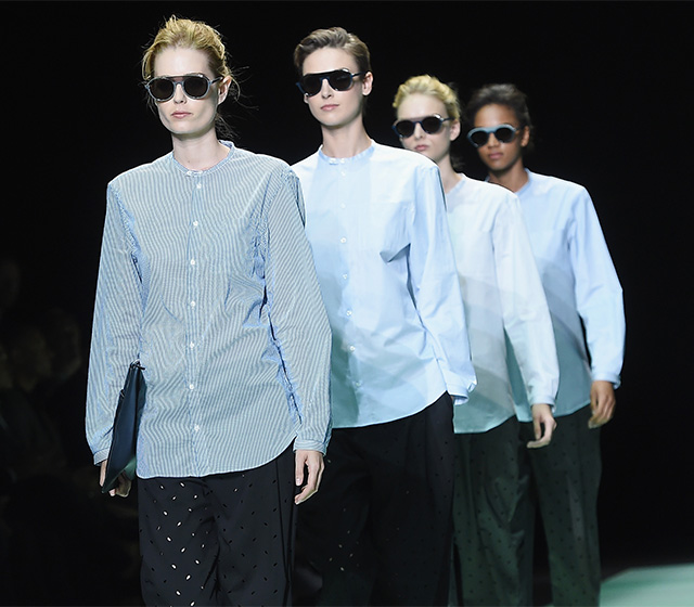 Неделя мужской моды в Милане: Emporio Armani, весна-лето 2016 (фото 1)