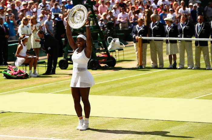 Серена Уильямс Победители и гости Уимблдонского турнира (фото 10)
