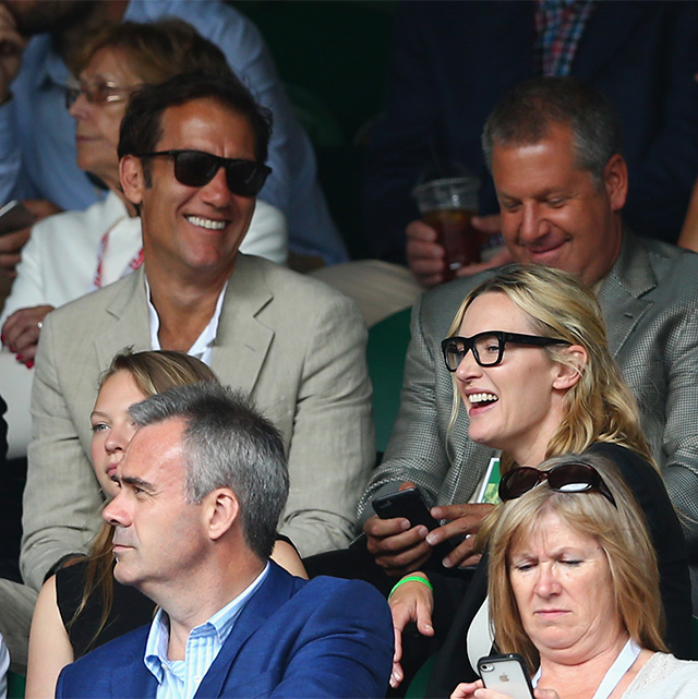 Клайв Оуэн и Кейт Уинслет Победители и гости Уимблдонского турнира (фото 2)