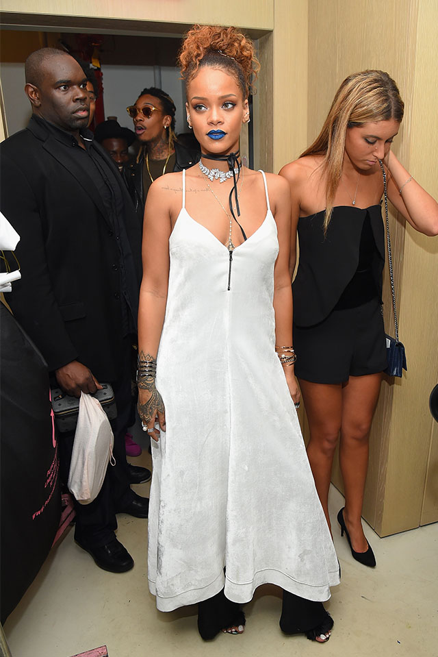 Рианна Рианна устроила вечеринку в рамках нью-йоркской недели моды (фото 2)