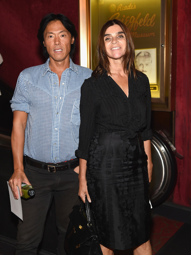 Стивен Ган и Карин Ройтфельд Стивен Ган и Карин Ройтфельд