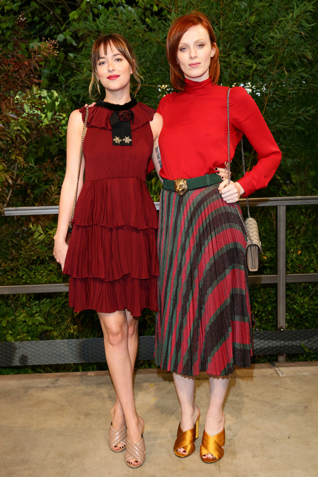 Дакота Джонсон и Карен Элсон