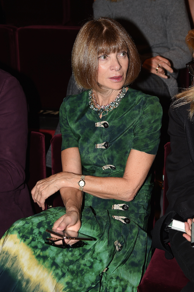 Анна Винтур Гости показа Dolce & Gabbana, весна-лето 2016 (фото 1)