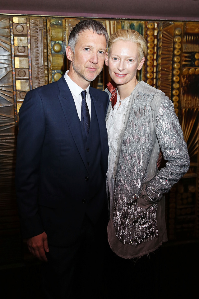 Показ фильма "Большой всплеск" с Тильдой Суинтон в Лондоне (фото 1)