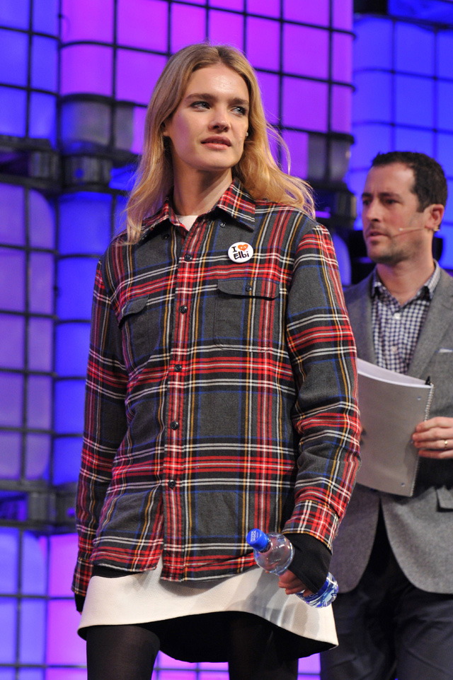 Наталья Водянова на Web Summit — 2015 (фото 2)