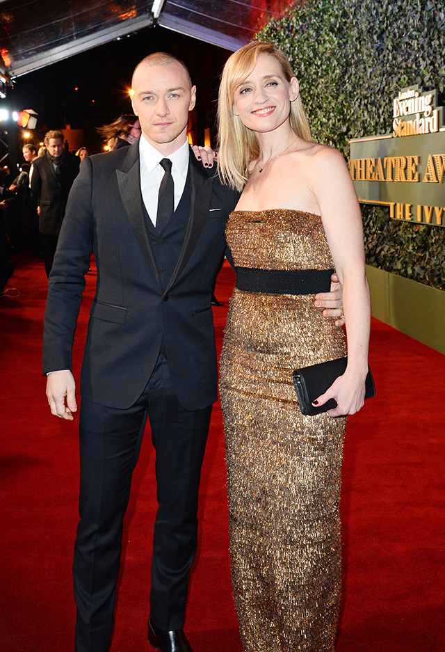 Джеймс МакЭвой и Энн-Мэри Дафф Вручение премии Evening Standard Theatre Awards в Лондоне (фото 11)