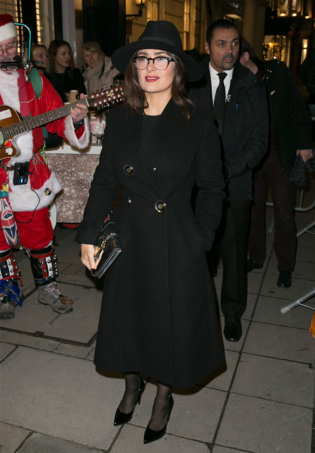 Сальма Хайек Гости вечера Stella McCartney в Лондоне (фото 3)