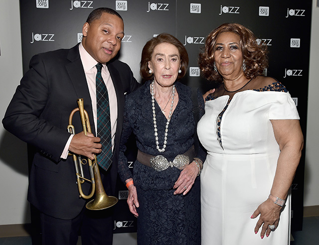 Уинтон Марсалис, Мика Эртегюн и Арета Франклин Гости вечера в Джазовом Линкольн-центре (фото 2)