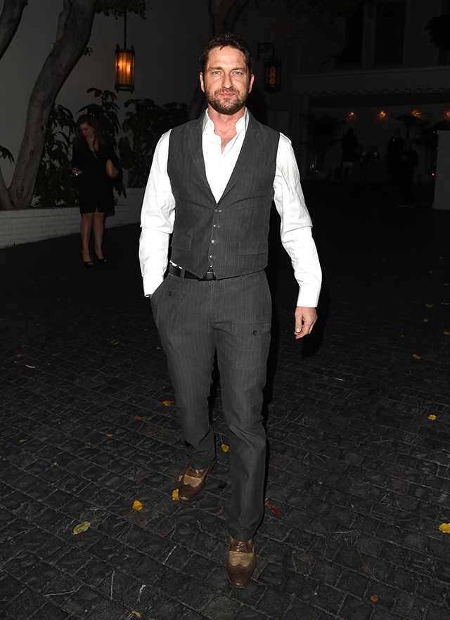 Джерард Батлер Кейт Бланшетт на вечере W Magazine в Лос-Анджелесе (фото 4)