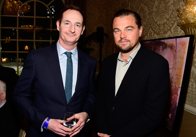 Киран Брин и Леонардо ДиКаприо Традиционное чаепитие BAFTA в Лос-Анджелесе (фото 2)