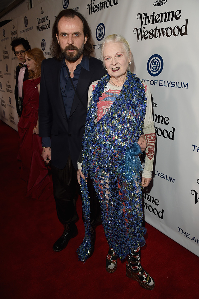 Андреас Кронталер и Вивьен Вествуд Гости вечера Вивьен Вествуд The Art of Elysium (фото 1)