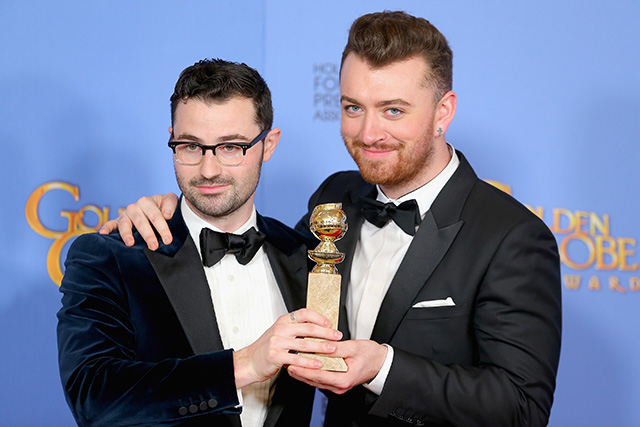 Джимми Нейпс и Сэм Смит Леонардо ДиКаприо и другие победители "Золотого глобуса — 2016" (фото 11)