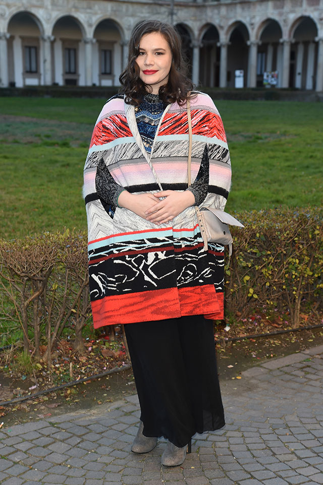 Тереза Миссони на показе Missoni Гости недели мужской моды в Милане (фото 7)