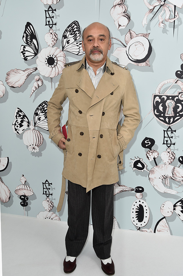 Кристиан Лубутен Гости показа Schiaparelli на неделе высокой моды в Париже (фото 4)