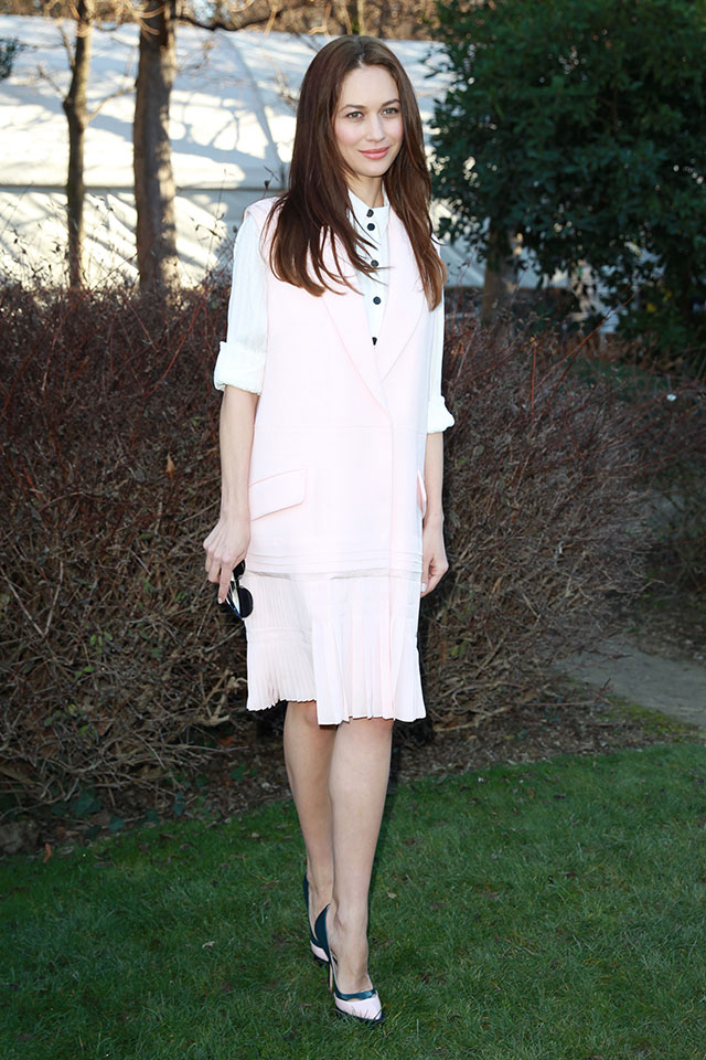 Ольга Куриленко Гости показа Christian Dior в Париже (фото 6)