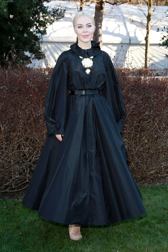 Ульяна Сергеенко Гости показа Christian Dior в Париже (фото 1)