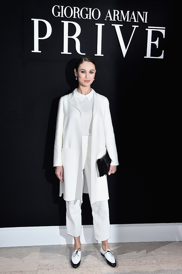 Гости показа Giorgio Armani Privé весна-лето 2016 (фото 4)