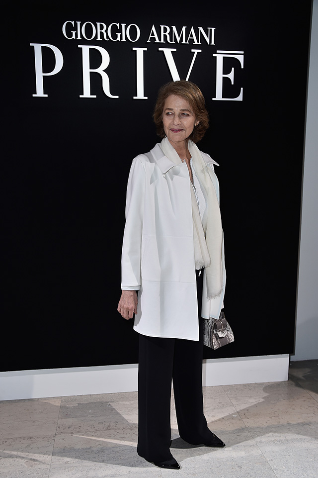 Гости показа Giorgio Armani Privé весна-лето 2016 (фото 7)