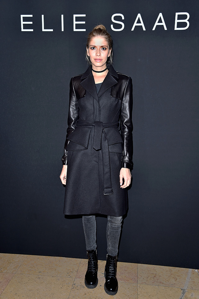 Елена Перминова Гости показа Elie Saab, весна-лето 2016 (фото 1)