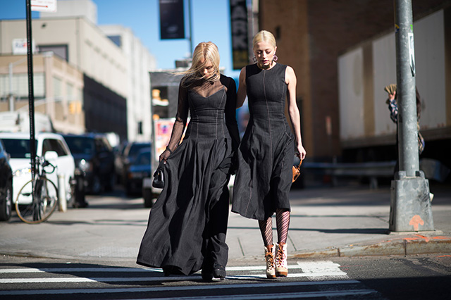 Неделя моды в Нью-Йорке, осень-зима 2016: street style. Часть 5 (фото 13)