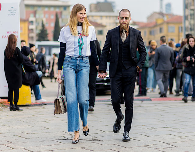 Неделя моды в Милане, осень-зима 2016: street style. Часть 1 (фото 5)