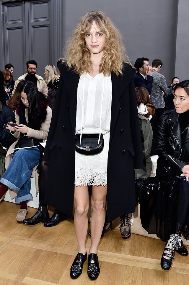 Гости показа Chloe осень-зима 2016 (фото 11)