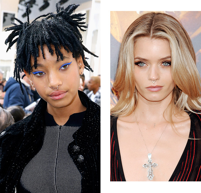 Пирсинг: кольцо для носа вместо украшений (фото 3)