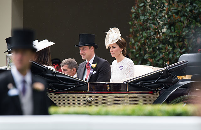 Кейт Миддлтон на королевских скачках Royal Ascot (фото 1)