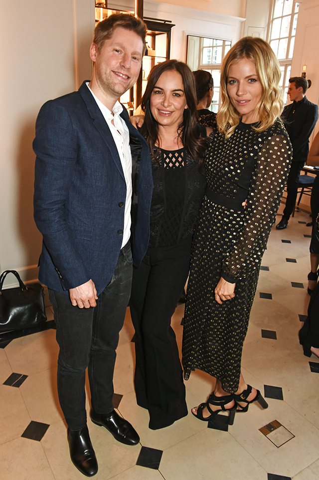 Вечер Сиенны Миллер и Венди Роу в Лондоне (фото 2)