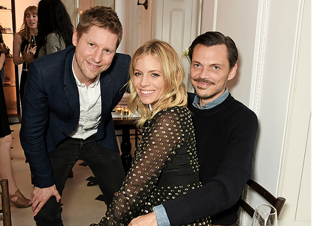 Вечер Сиенны Миллер и Венди Роу в Лондоне (фото 1)