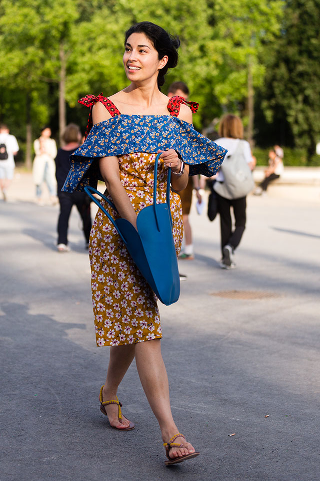 Неделя моды в Париже, весна-лето 2017: street style. Часть 1 (фото 1)