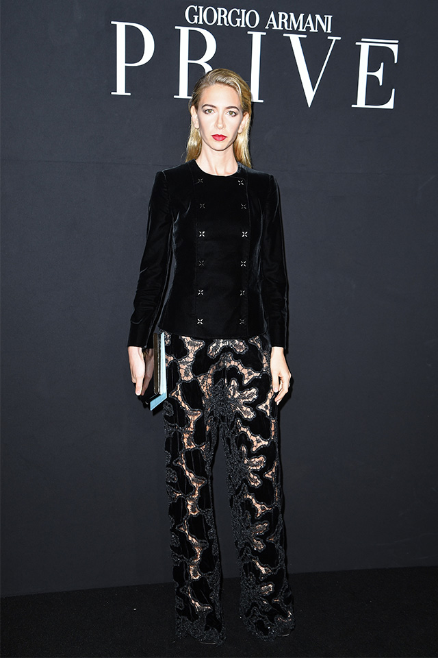 Гости показа Giorgio Armani Prive (фото 5)
