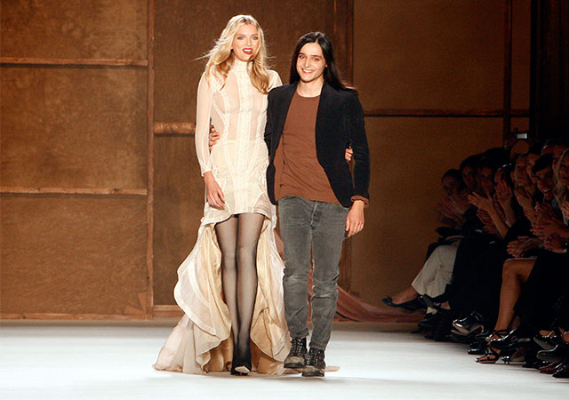 Оливье Тейскенс на показе Nina Ricci, весна-лето 2009 Имя Оливье Тейскенса возвращается в модное расписание (фото 2)