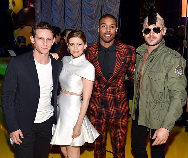 Джейми Белл, Кейт Мара, Майкл Б. Джордан и Зак Эфрон Победители и гости MTV Movie Awards 2015 (фото 6)