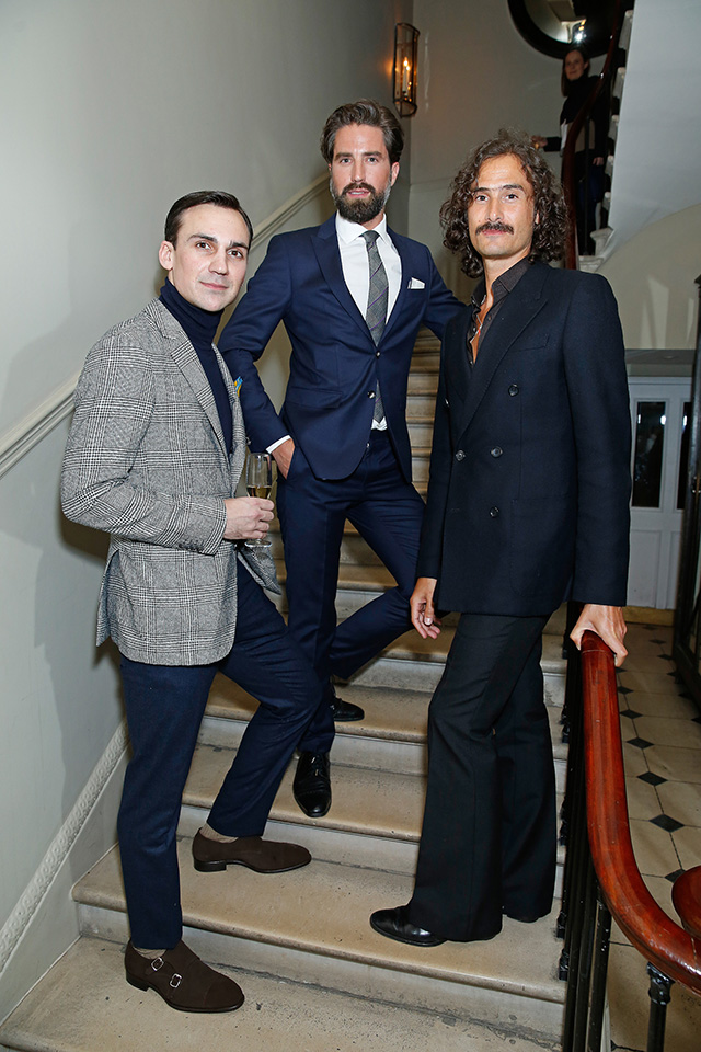 Ужин Томми Хилфигера и Дилана Джонса в Лондоне (фото 7)