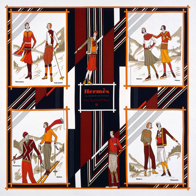 Hermes Festive Red