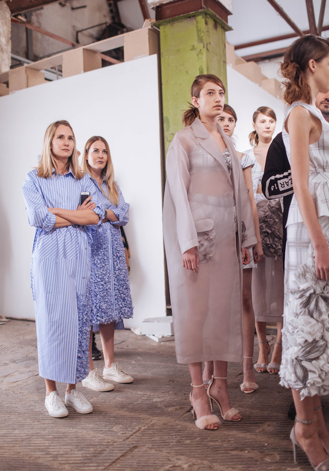 Backstage показа Ruban, весна-лето 2016 (фото 7)