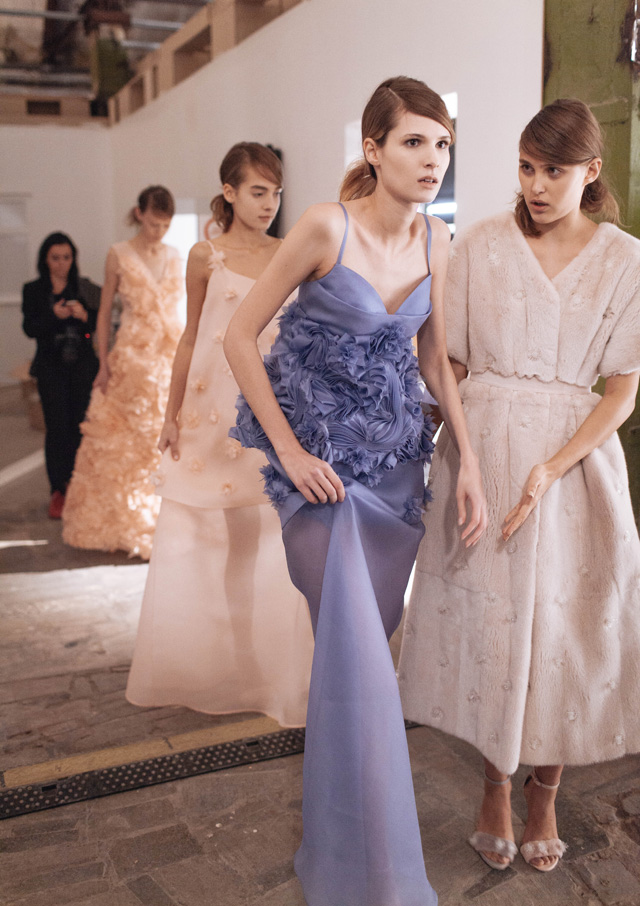 Backstage показа Ruban, весна-лето 2016 (фото 8)
