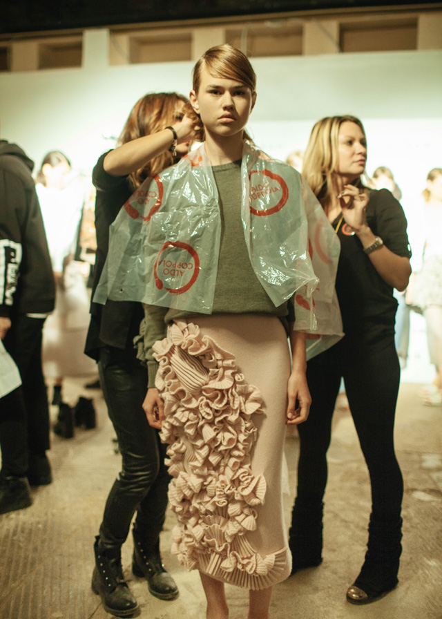 Backstage показа Ruban, весна-лето 2016 (фото 2)