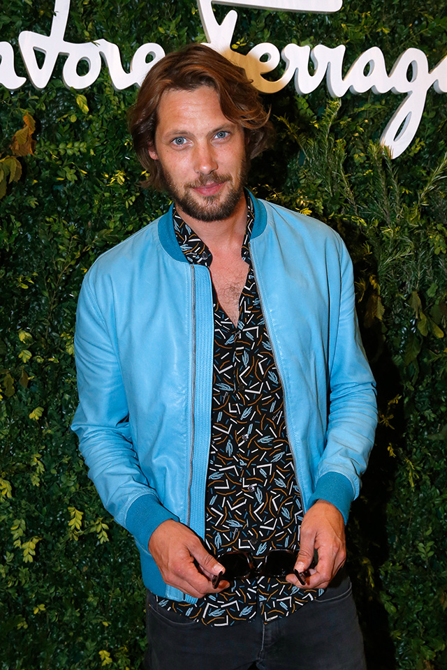 Джеймс Руссо Гости открытия бутика Salvatore Ferragamo в Париже (фото 5)