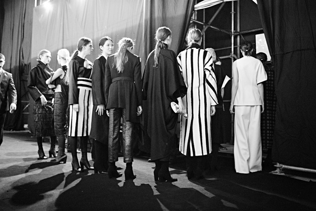 Litkovskaya, осень-зима 2014: backstage (фото 13)