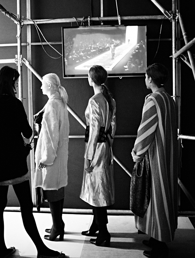 Litkovskaya, осень-зима 2014: backstage (фото 9)