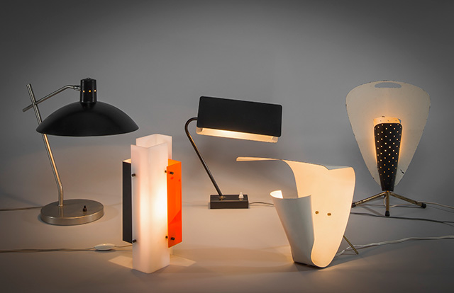 Светильники 50-х годов, автор Ж. Бини, Galerie Pascal Cuisinier По следам Design Miami Basel: политика, винтаж и новые материалы (фото 5)