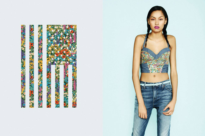 Levi's x Liberty Of London collection