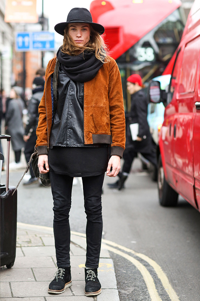 Мужская неделя моды в Лондоне F/W 2015: street style. День четвертый (фото 3)