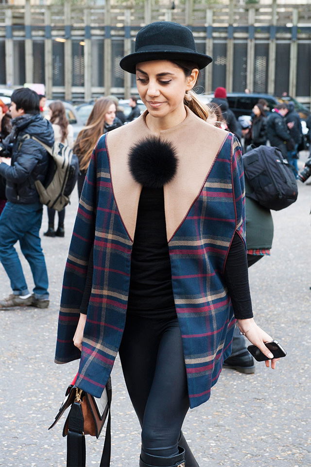 Неделя моды в Лондоне F/W 2015: street style. Часть 2 (фото 16)