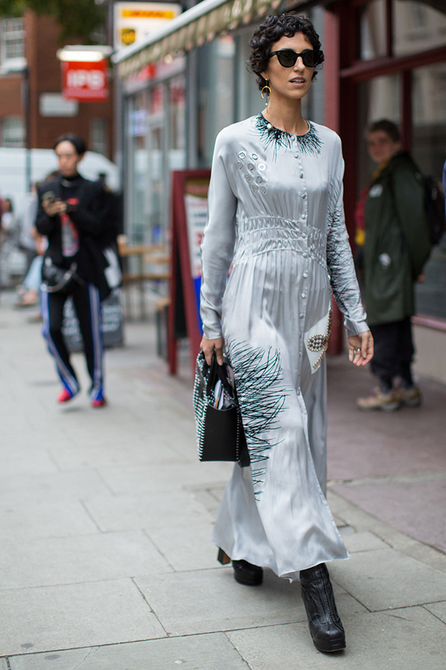 Что носят на Неделе моды в Лондоне: часть 1 (фото 10)